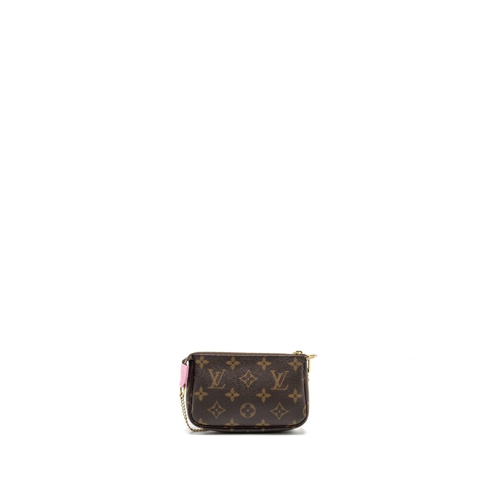 AAA Replica Louis Vuitton LV MINI POCHETTE HOLIDAY LIMITED PRINT MONOGRAM CANVAS GHW