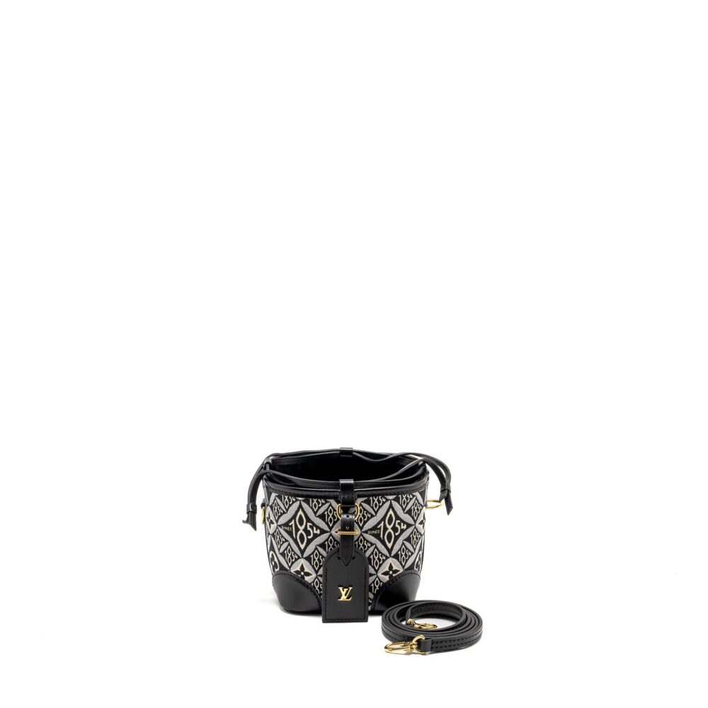 AAA Replica Louis Vuitton LV SINCE 1854 NANO NOE MONOGRAM FLOWER CANVAS GHW