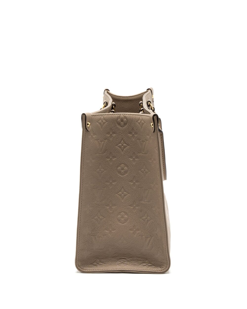AAA Replica Louis Vuitton LV ON THE GO MM MONOGRAM EMPREINTE TOURTERELLE GHW