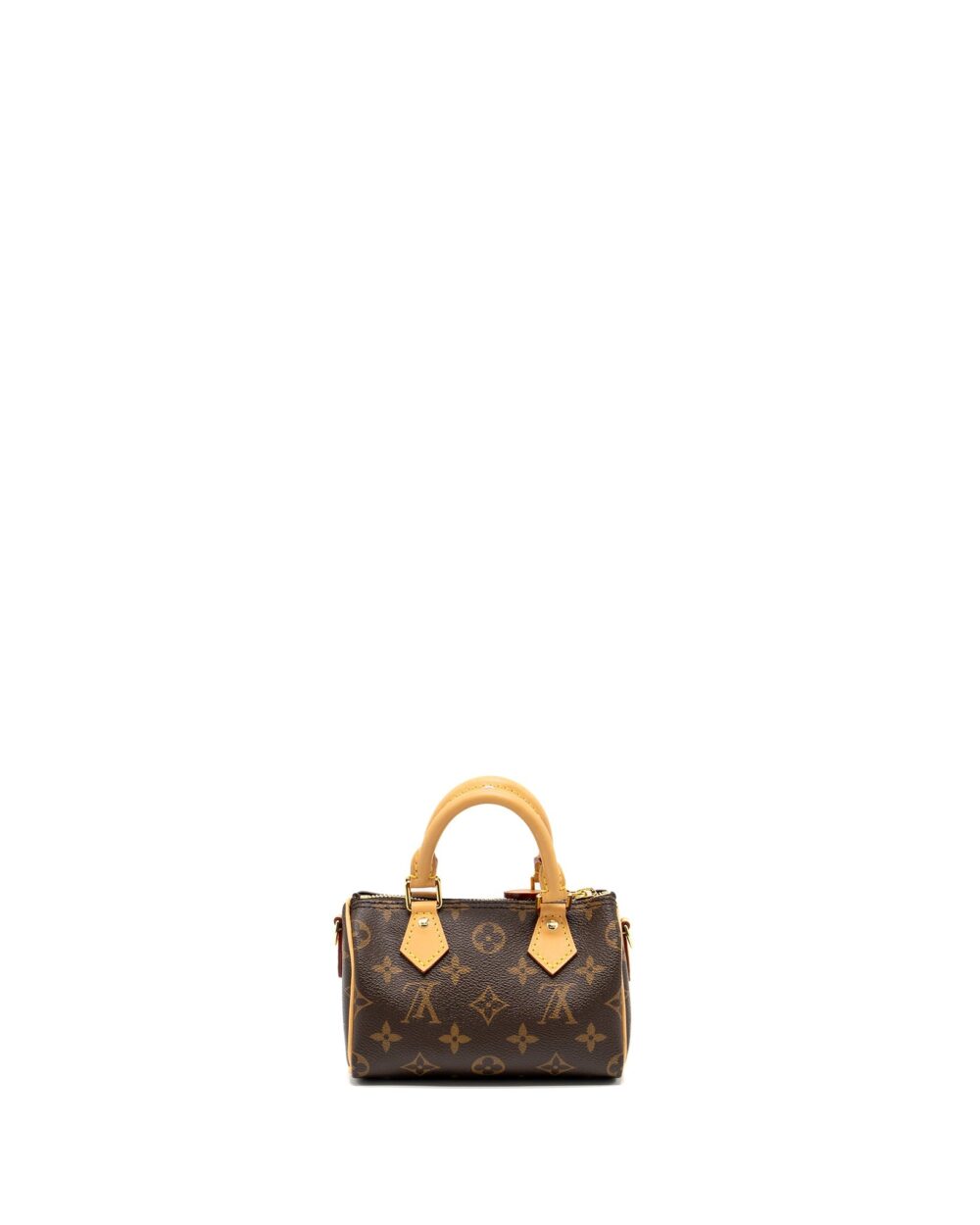 AAA Replica Louis Vuitton LV NANO SPEEDY MONOGRAM CANVAS GHW (NEW VERSION)