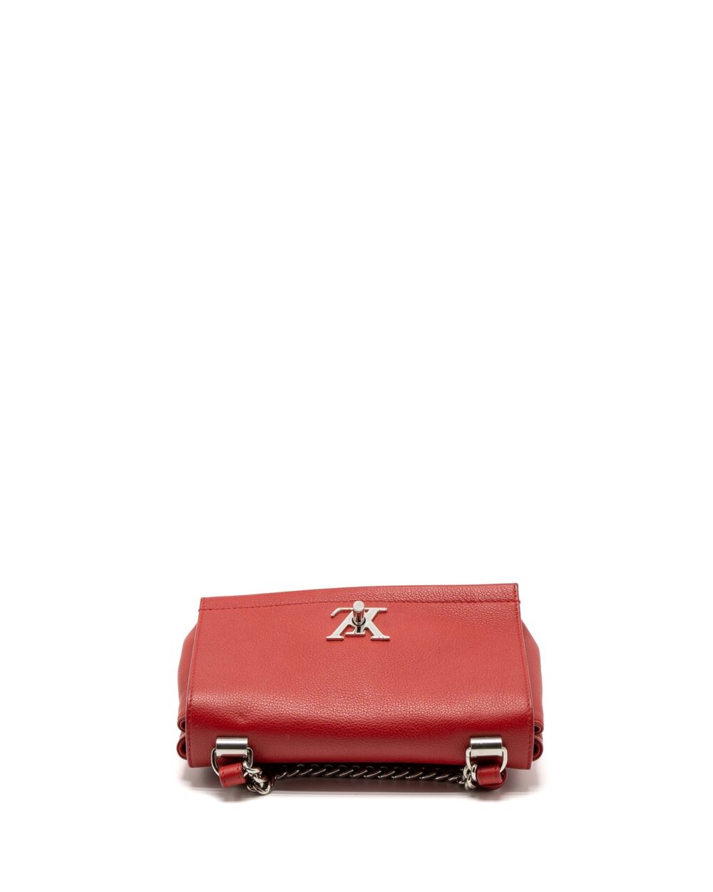 AAA Replica Louis Vuitton LV LOCKME II BB CALFSKIN RUBIS SHW