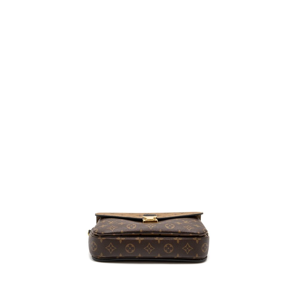 AAA Replica Louis Vuitton LV POCHETTE MÉTIS MONOGRAM REVERSE CANVAS GHW