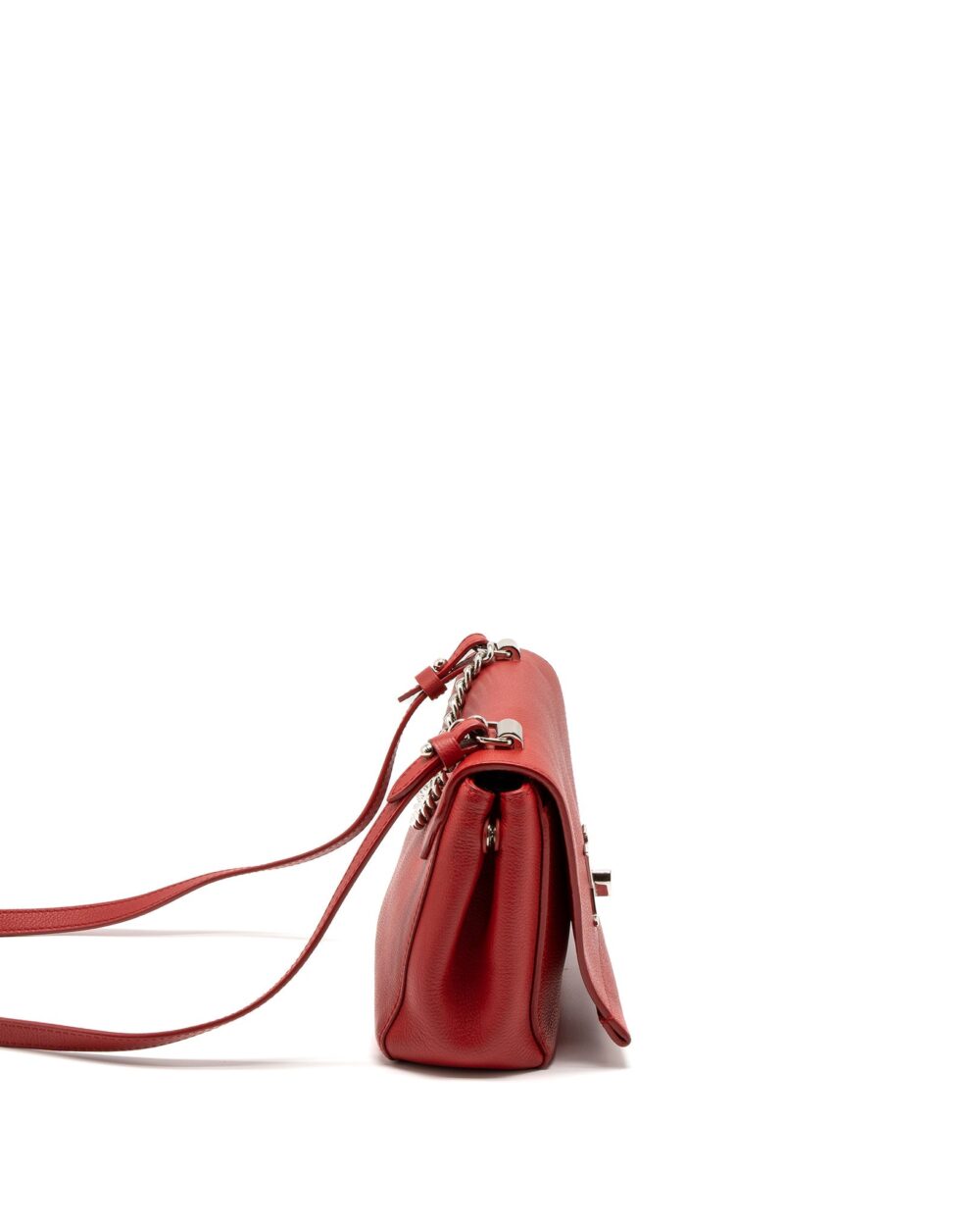 AAA Replica Louis Vuitton LV LOCKME II BB CALFSKIN RUBIS SHW