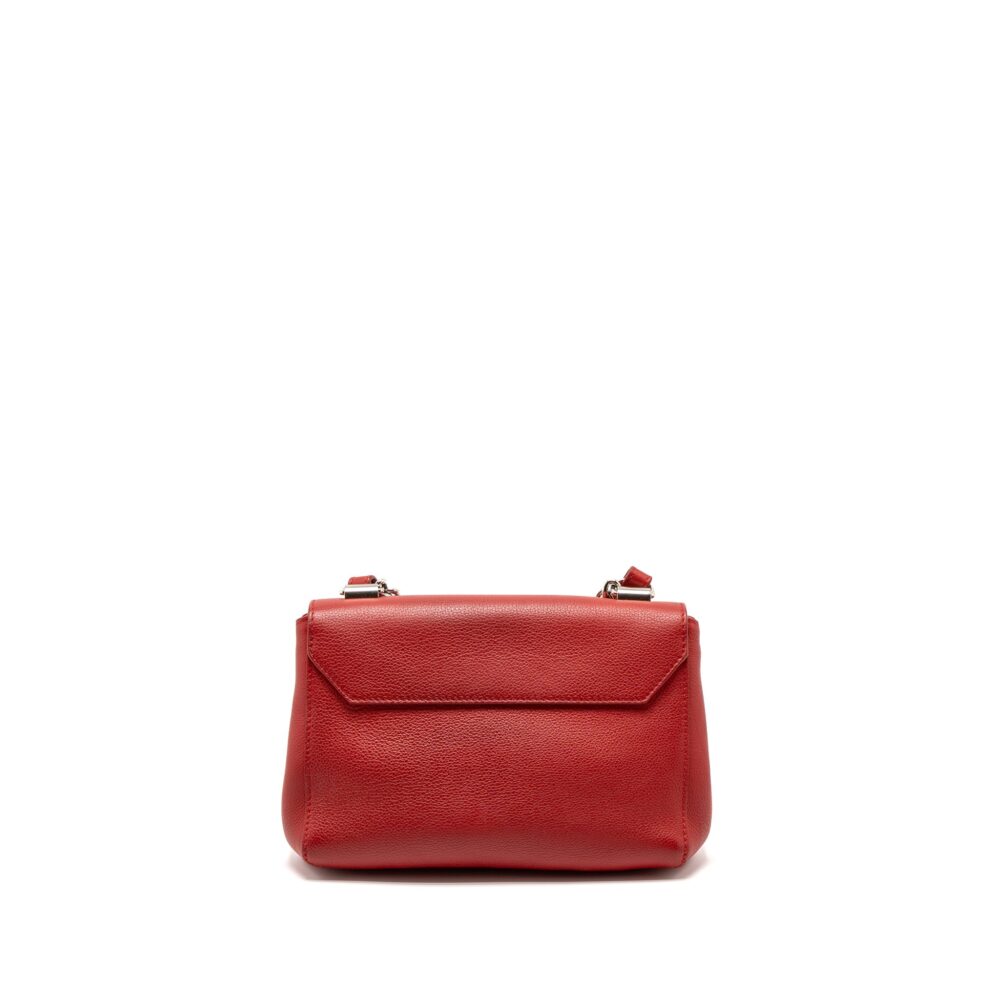 AAA Replica Louis Vuitton LV LOCKME II BB CALFSKIN RUBIS SHW