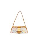 AAA Replica Louis Vuitton LV VINTAGE SHIRLEY CLUTCH MULTICOLOUR MONOGRAM CANVAS WHITE GHW