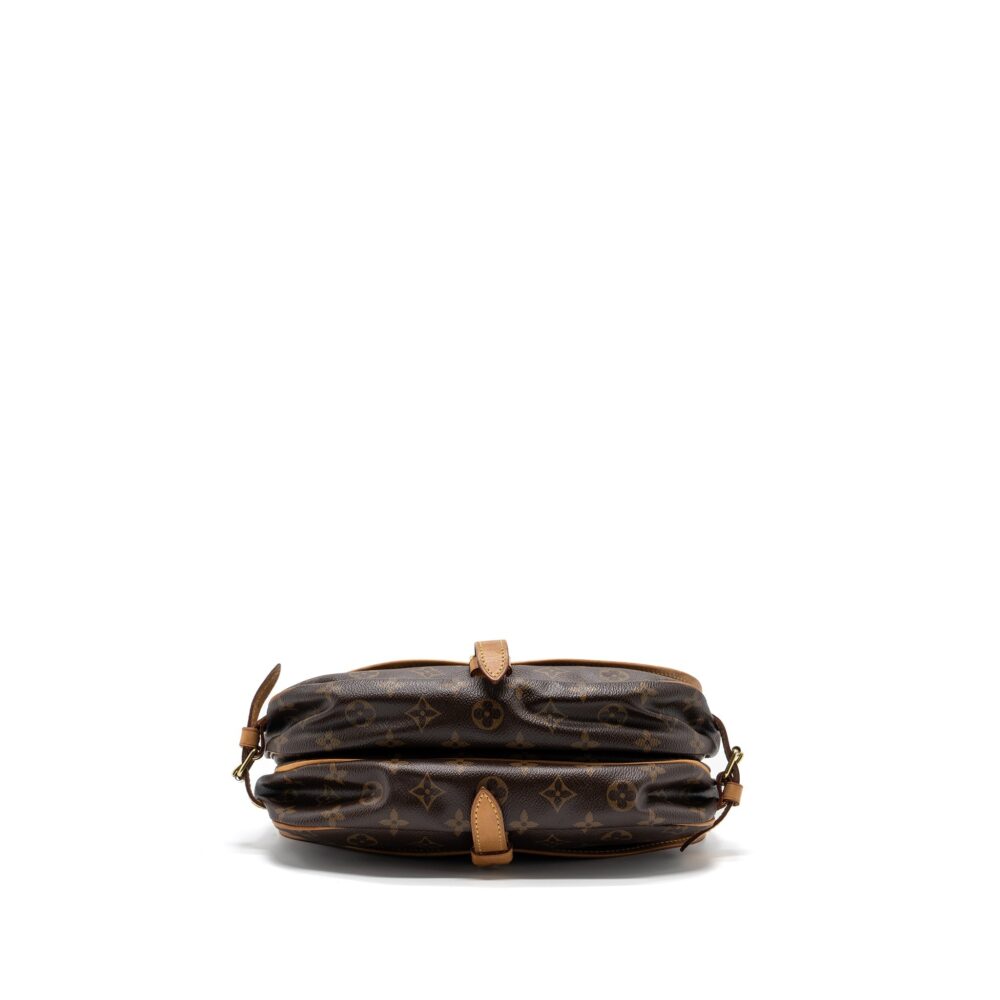 AAA Replica Louis Vuitton LV VINTAGE SAUMUR BAG MONOGRAM CANVAS GHW
