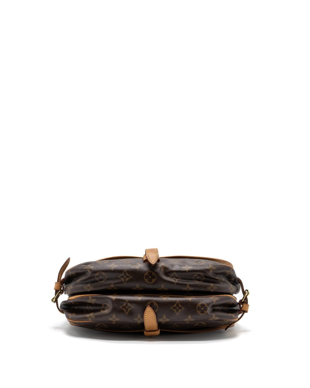 AAA Replica Louis Vuitton LV VINTAGE SAUMUR BAG MONOGRAM CANVAS GHW