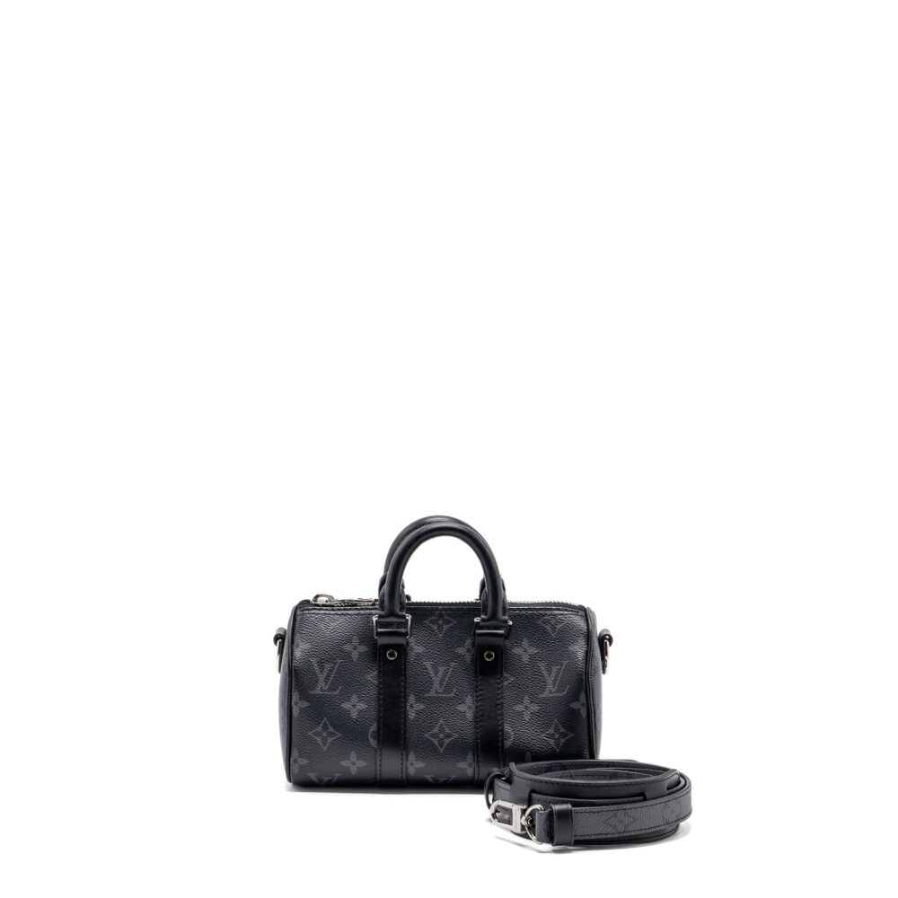 AAA Replica Louis Vuitton LV KEEPALL XS MONOGRAM ECLIPSE REVERSE SHW (NEW VERSION)