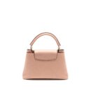 AAA Replica Louis Vuitton LV CAPUCINES MM TAURILLON PINK SHW
