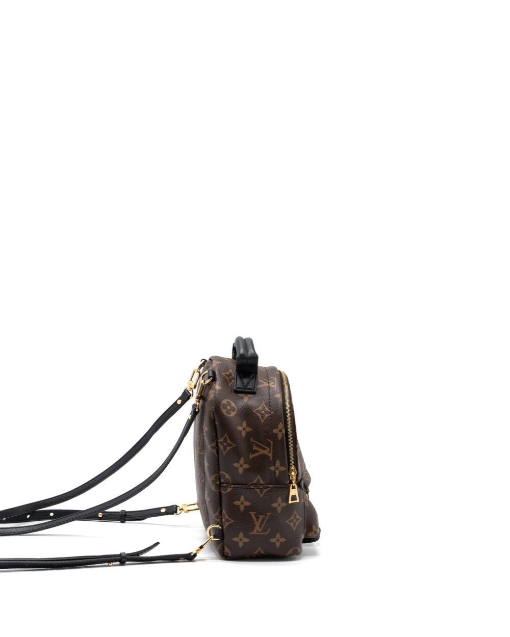 AAA Replica Louis Vuitton LV PALM SPRING MINI BACKPACK MONOGRAM CANVAS GHW (NEW VERSION)