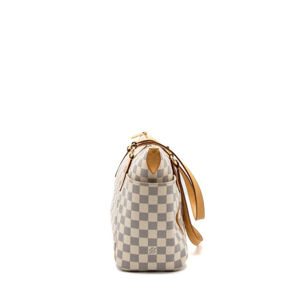AAA Replica Louis Vuitton LV TOTE BAG DAMIER AZUR GHW