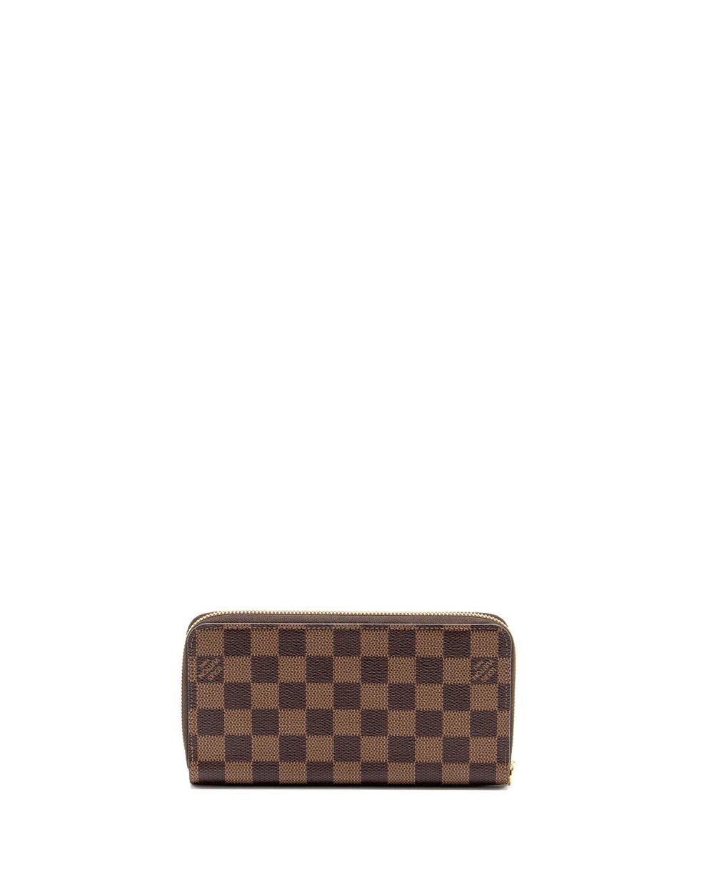AAA Replica Louis Vuitton LV ZIPPY ORGANIZER MONOGRAM CANVAS DAMIER EBENE GHW