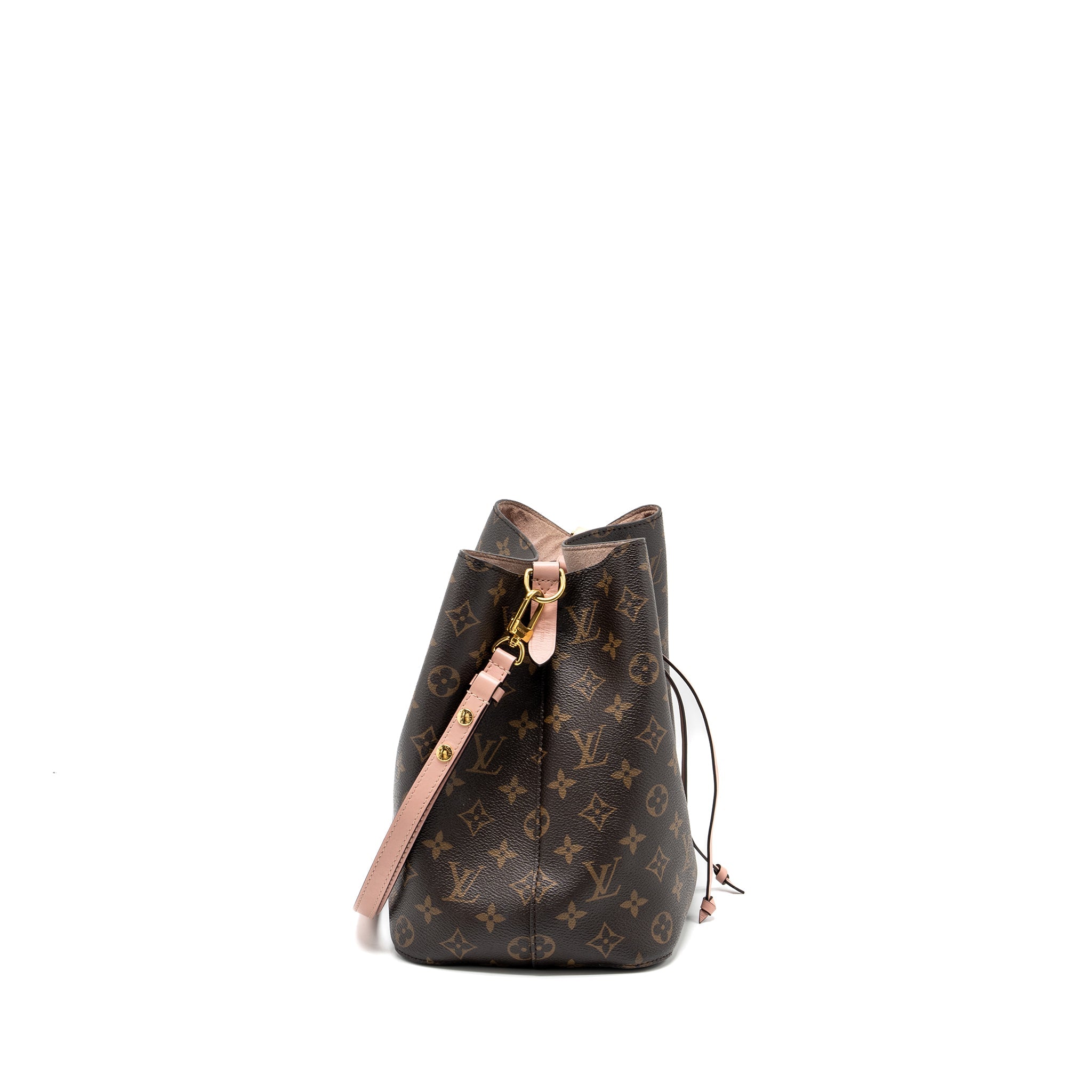 AAA Replica Louis Vuitton LV NEONOE MONOGRAM CANVAS / ROSE POUDRE GHW