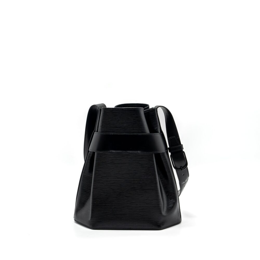 AAA Replica Louis Vuitton LV VINTAGE SAC SEAU BUCKET CROSSBODY BADGE EPI BLACK SHW