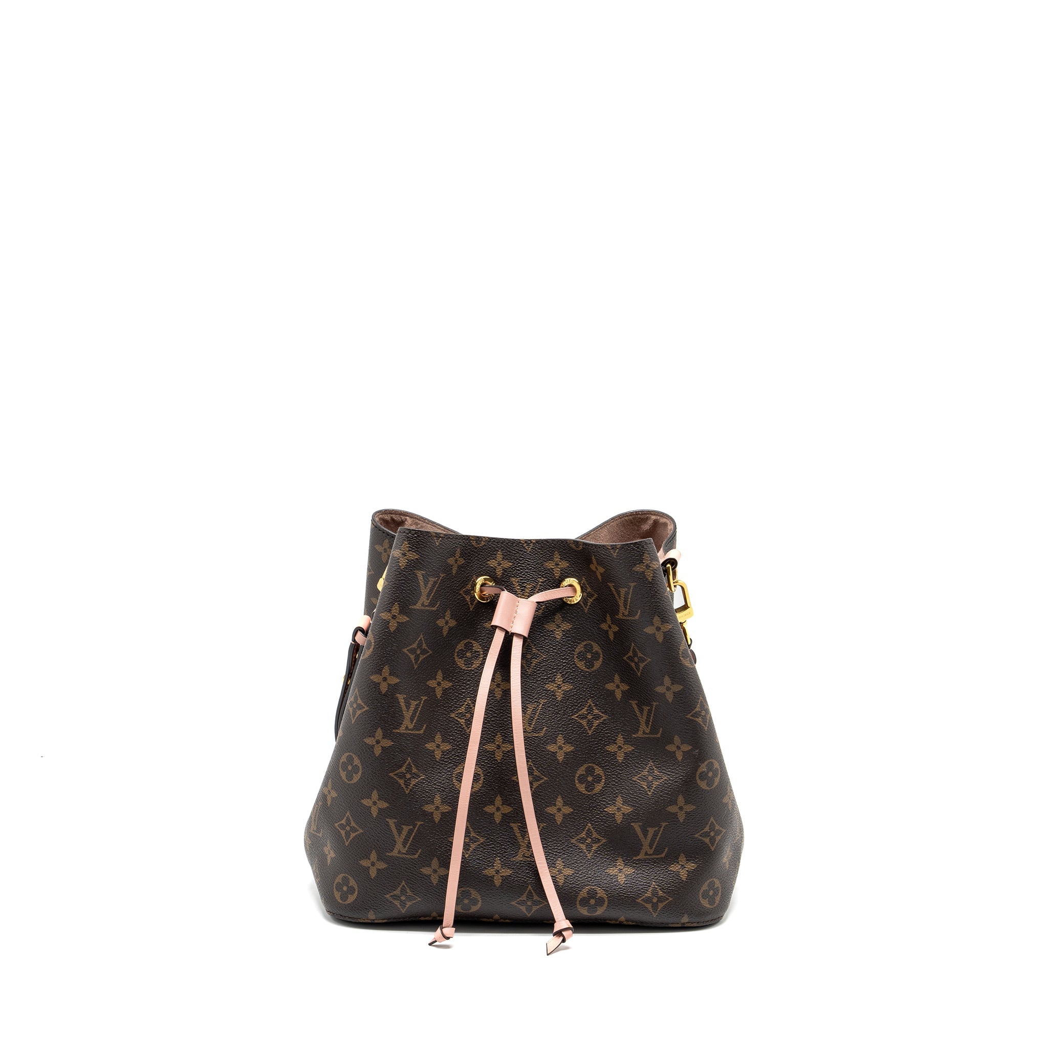 AAA Replica Louis Vuitton LV NEONOE MONOGRAM CANVAS / ROSE POUDRE GHW