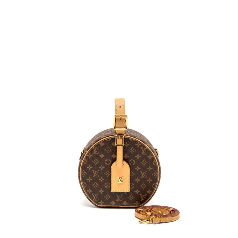 AAA Replica Louis Vuitton LV PETIT BOITE CHAPEAU MONOGRAM CANVAS GHW