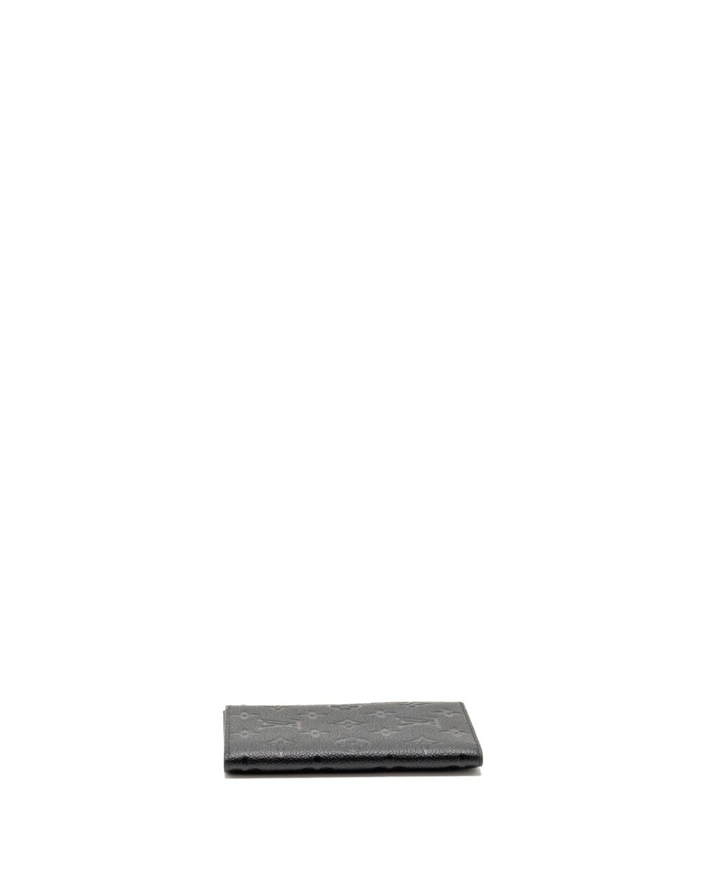 AAA Replica Louis Vuitton LV PASSPORT COVER MONOGRAM EMPREINTE LEATHER BLACK