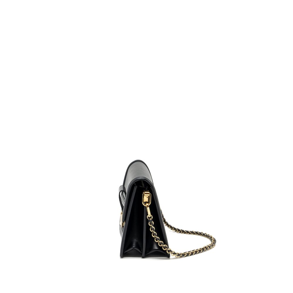AAA Replica Louis Vuitton LV DAUPHINE MM EPI BLACK GHW