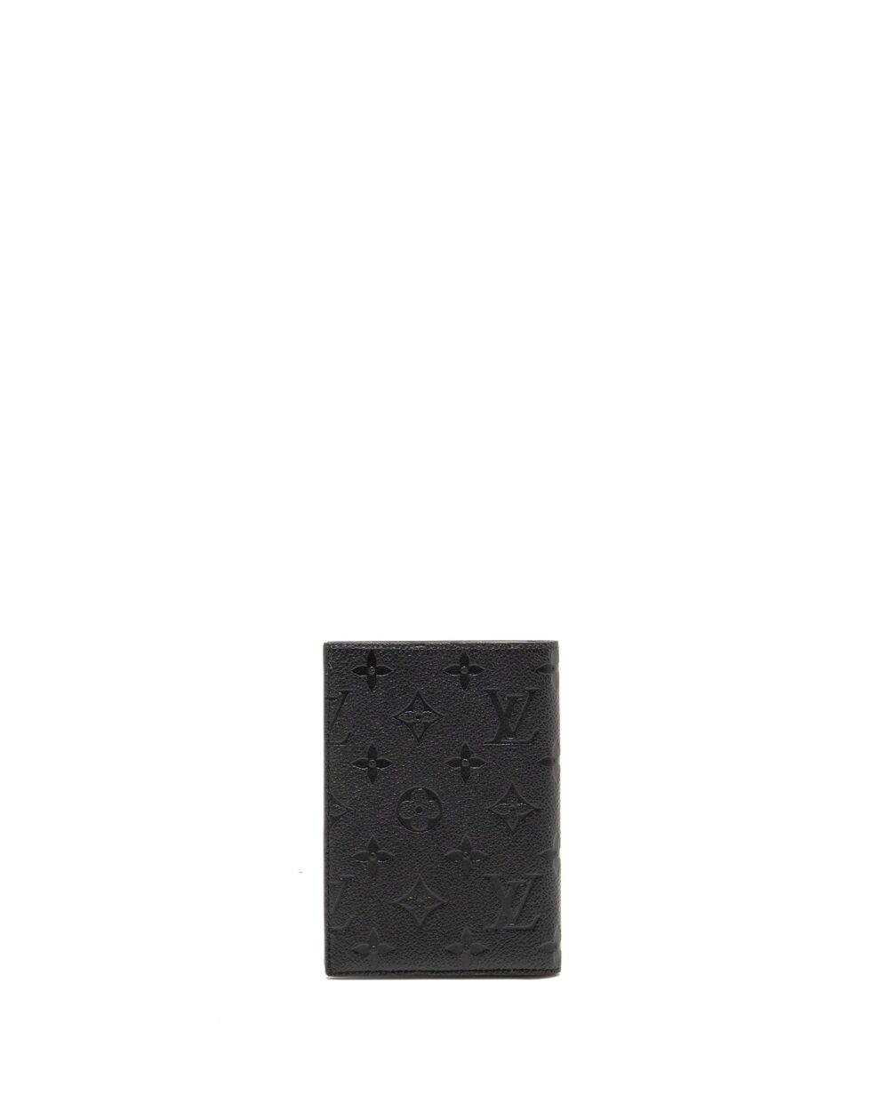 AAA Replica Louis Vuitton LV PASSPORT COVER MONOGRAM EMPREINTE LEATHER BLACK