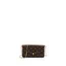 AAA Replica Louis Vuitton LV FELICIE POCHETTE MONOGRAM CANVAS / RED GHW