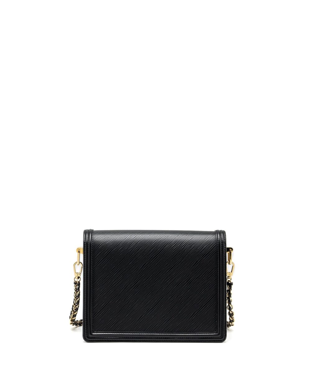 AAA Replica Louis Vuitton LV DAUPHINE MM EPI BLACK GHW