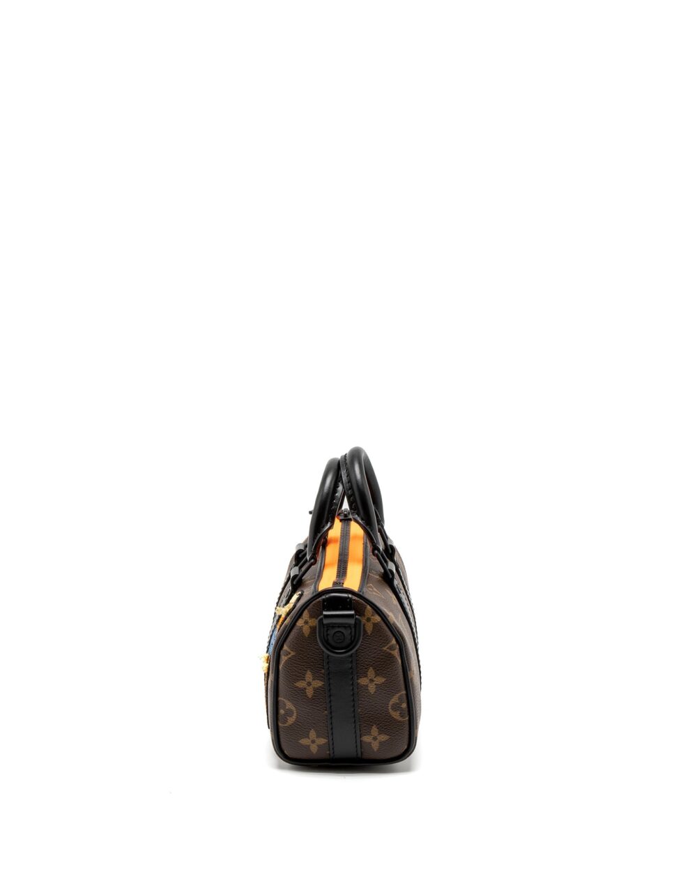 AAA Replica Louis Vuitton LV KEEPALL XS ZOOM WITH FRIENDS MONOGRAM CANVAS BLACK HARDWARE (NEW VERSION)