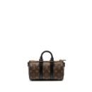 AAA Replica Louis Vuitton LV KEEPALL XS ZOOM WITH FRIENDS MONOGRAM CANVAS BLACK HARDWARE (NEW VERSION)