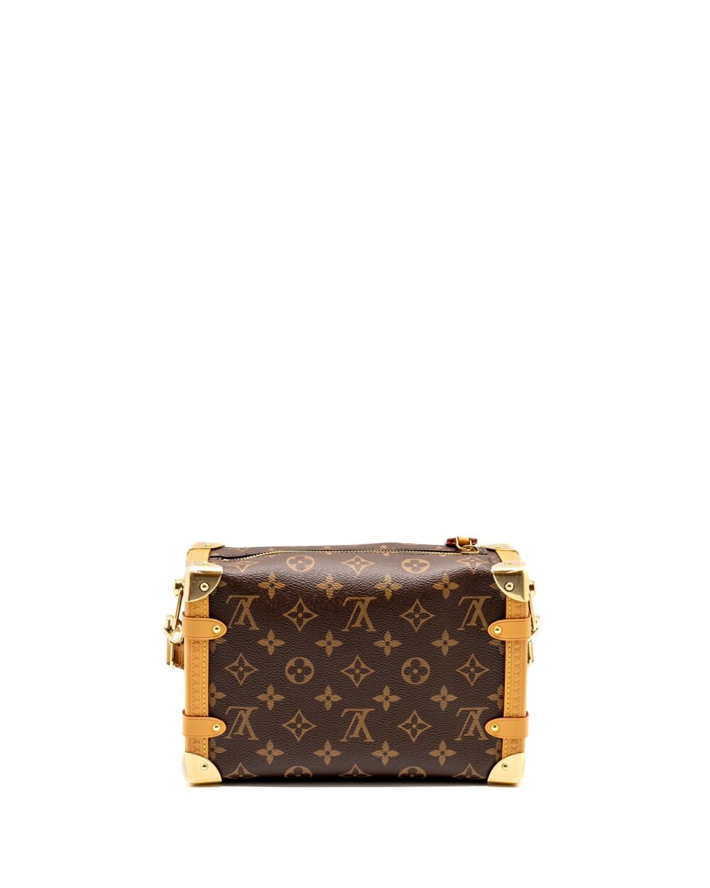 AAA Replica Louis Vuitton LV SIDE TRUNK MM MONOGRAM CANVAS GHW