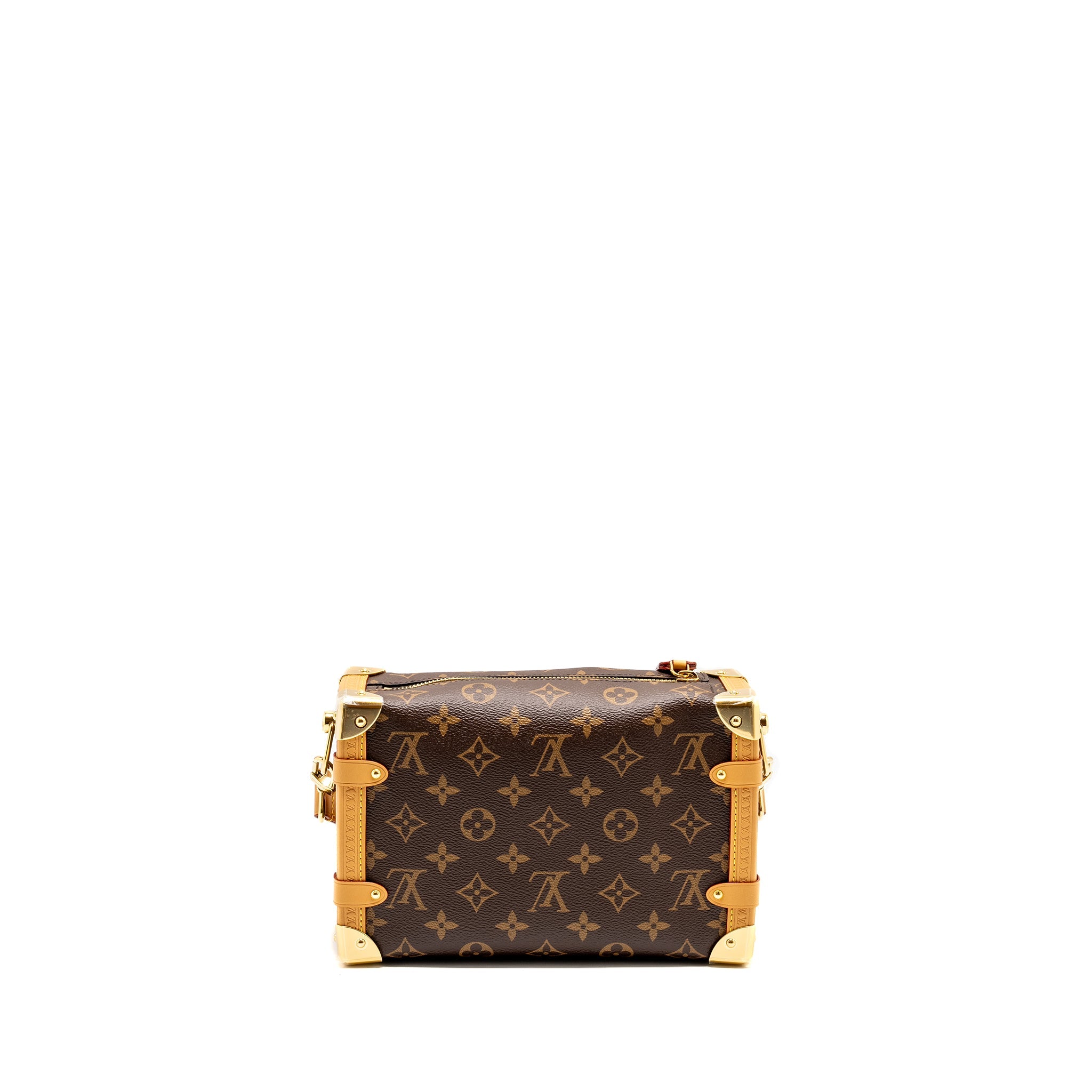 AAA Replica Louis Vuitton LV SIDE TRUNK MM MONOGRAM CANVAS GHW