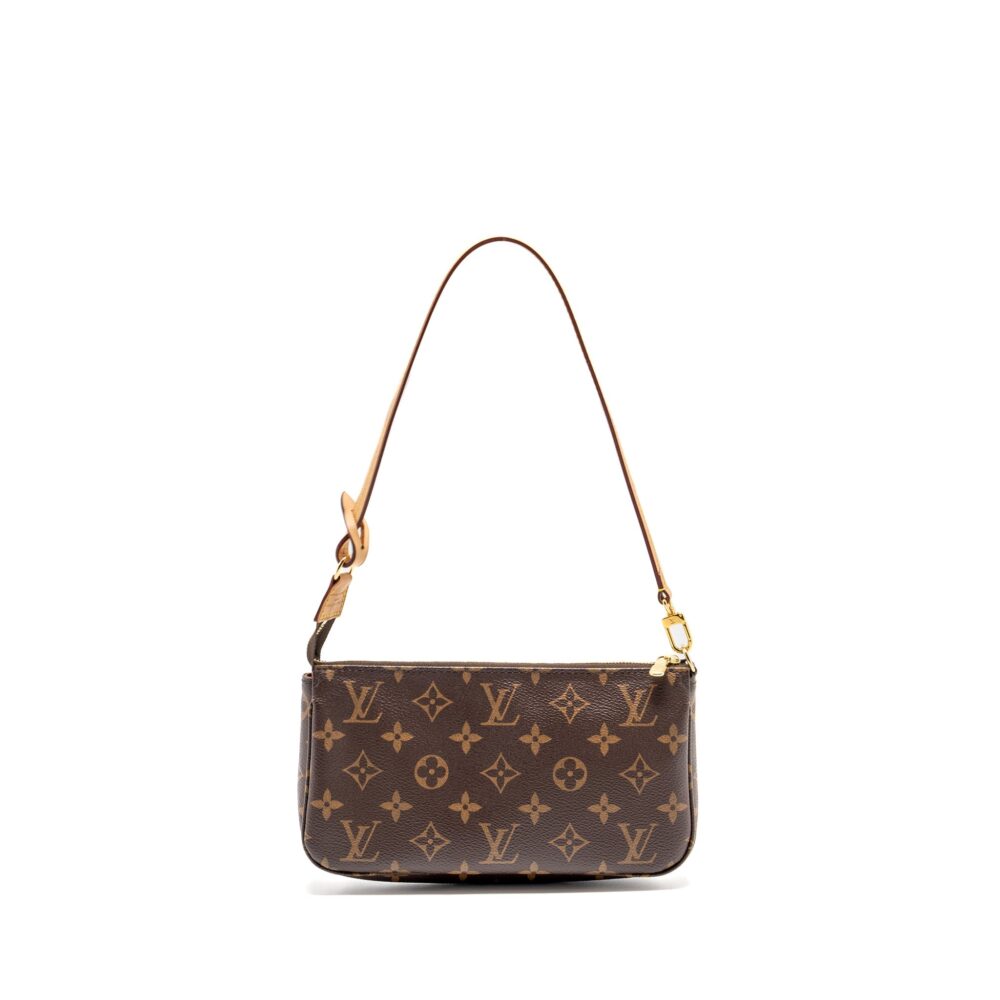 AAA Replica Louis Vuitton LV POCHETTE ACCESSORIES MONOGRAM CANVAS GHW
