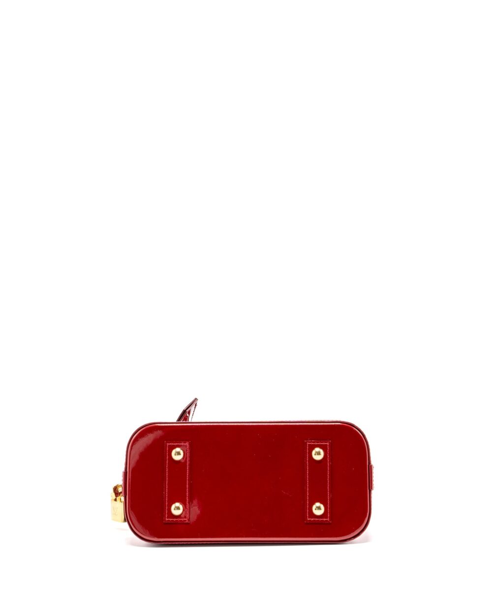 AAA Replica Louis Vuitton LV ALMA BB PATENT RED GHW