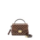 AAA Replica Louis Vuitton LV CROISETTE DAMIER EBENE CANVAS GHW