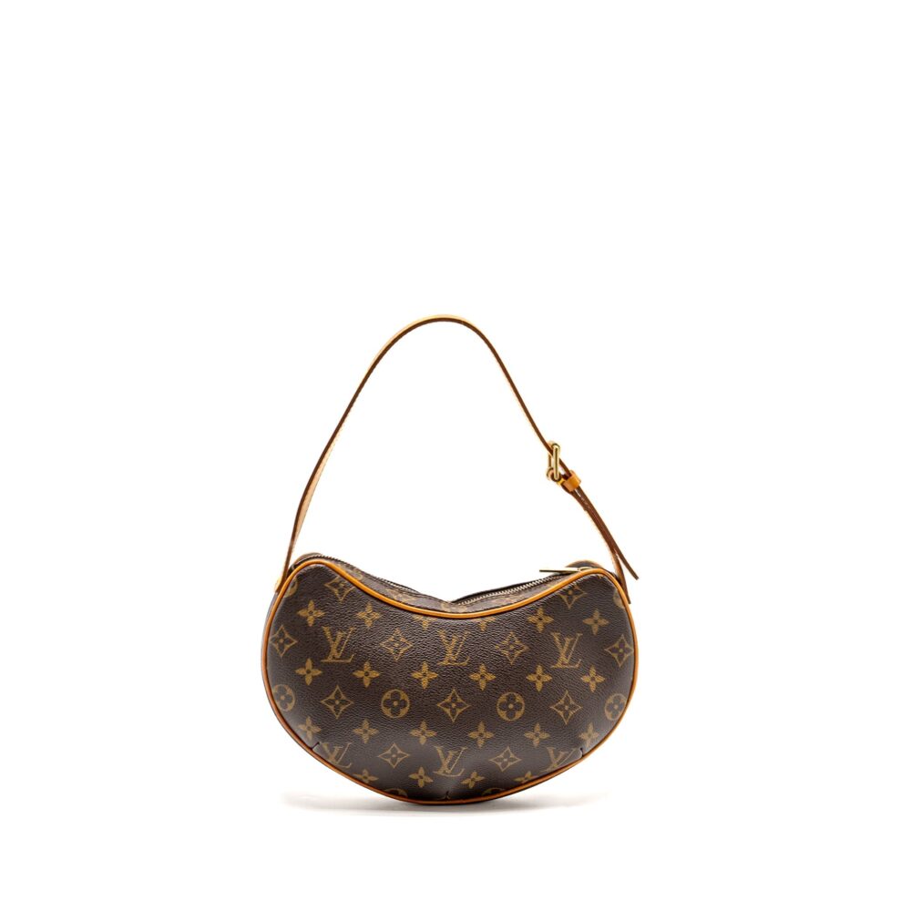 AAA Replica Louis Vuitton LV CROISSANT BAG MONOGRAM CANVAS GHW