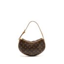 AAA Replica Louis Vuitton LV CROISSANT BAG MONOGRAM CANVAS GHW