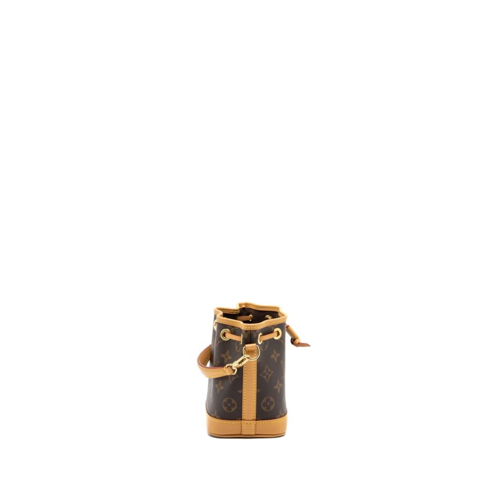 AAA Replica Louis Vuitton LV NANO NOE MONOGRAM CANVAS GHW (NEW VERSION)