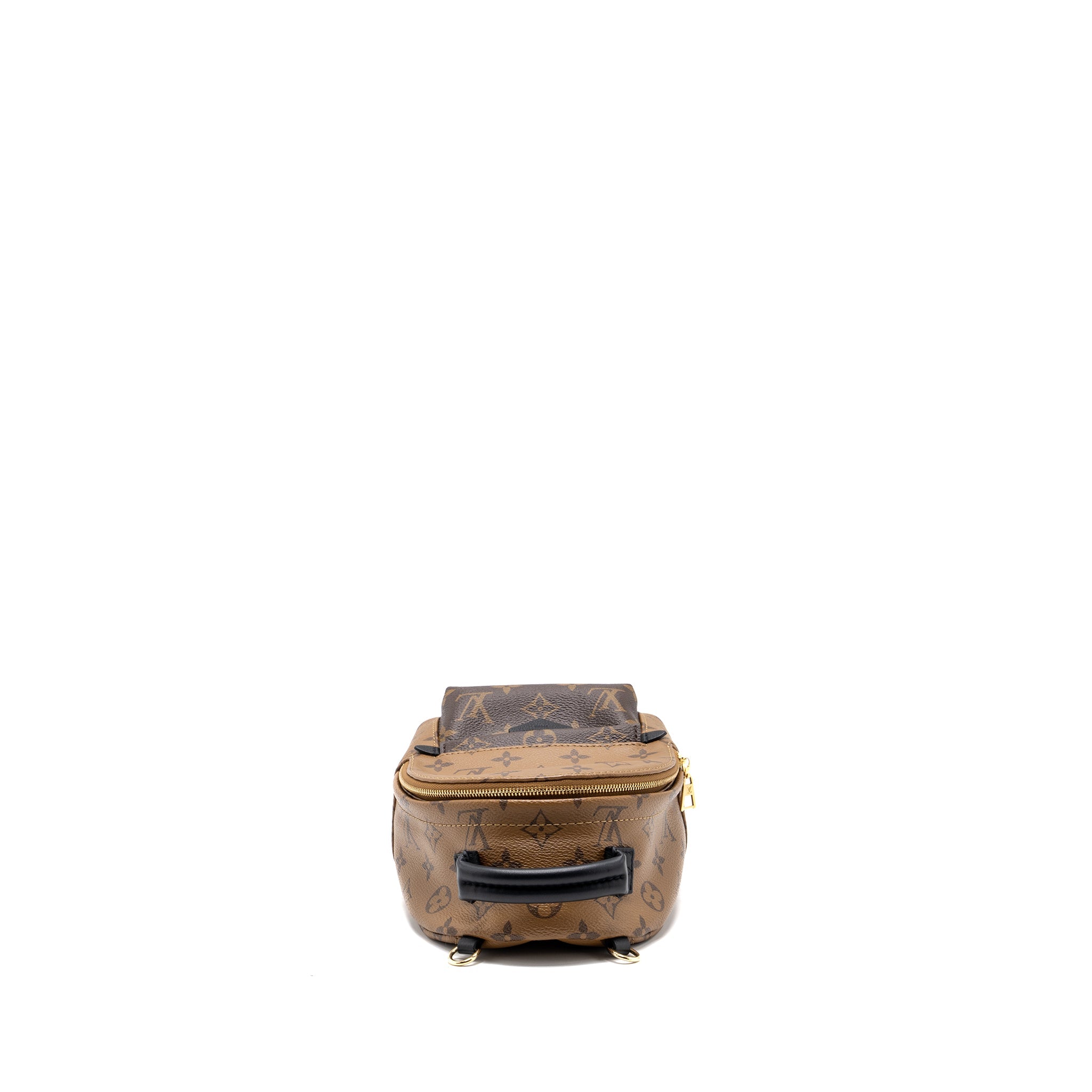 AAA Replica Louis Vuitton LV PALM SPRING MINI BACKPACK REVERSE MONOGRAM CANVAS GHW