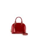 AAA Replica Louis Vuitton LV ALMA BB PATENT RED GHW