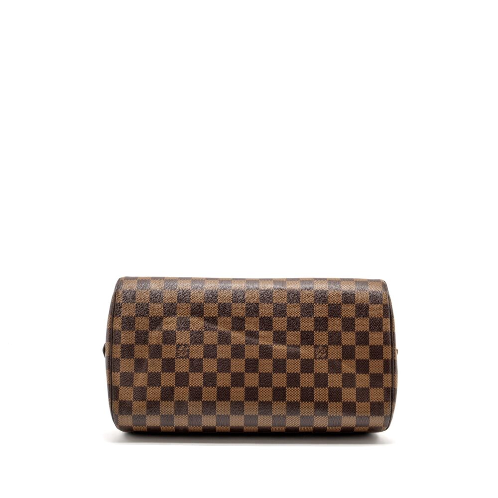 AAA Replica Louis Vuitton LV RIBERA MM TOTE DAMIER EBENE CANVAS GHW