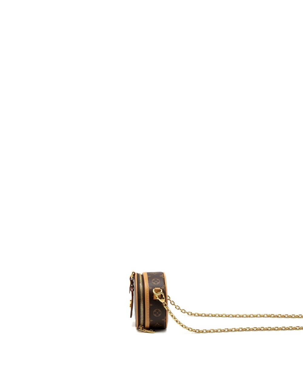 AAA Replica Louis Vuitton LV BOITE CHAPEAU MINI CHAIN BAG MONOGRAM CANVAS GHW