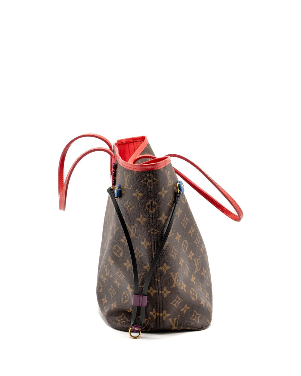 AAA Replica Louis Vuitton LV NEVERFULL MM TOTEM LIMITED EDITION MONOGRAM CANVAS MULITCOLOUR GHW