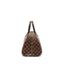 AAA Replica Louis Vuitton LV RIBERA MM TOTE DAMIER EBENE CANVAS GHW