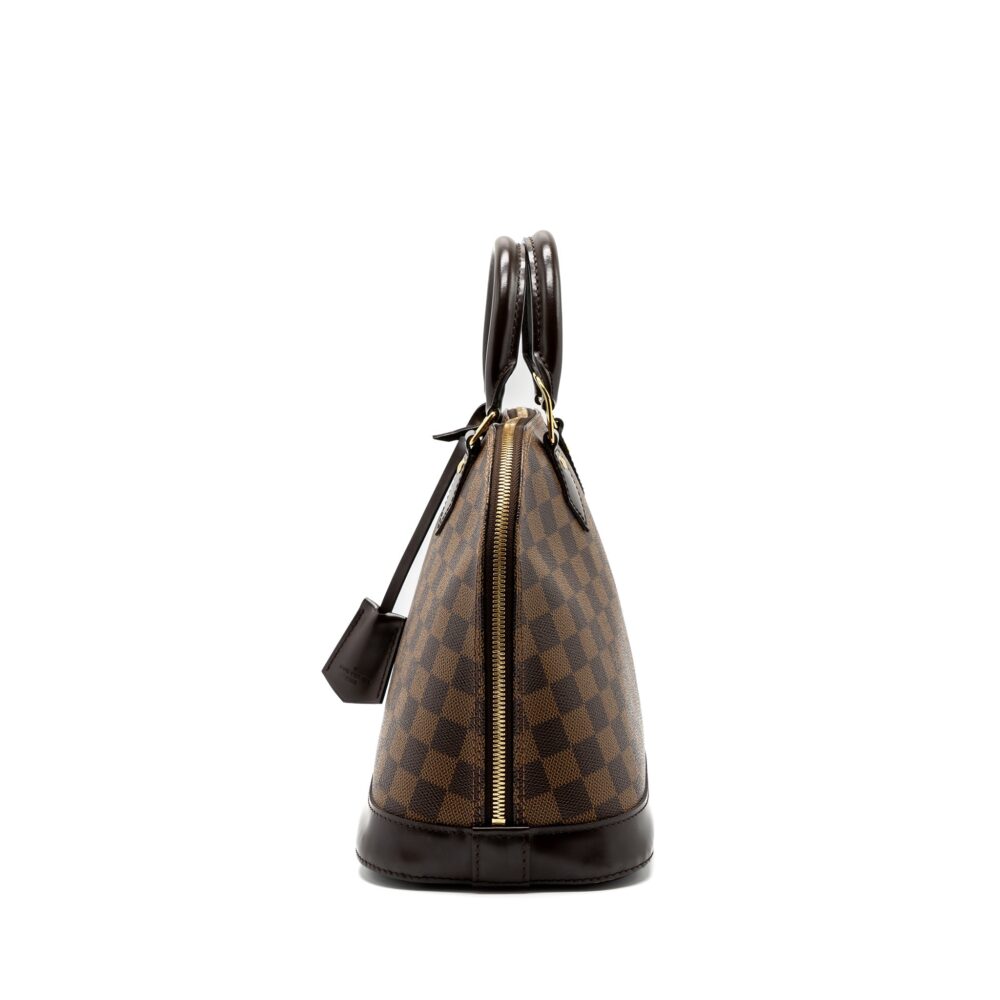 AAA Replica Louis Vuitton LV ALMA PM DAMIER EBENE GHW