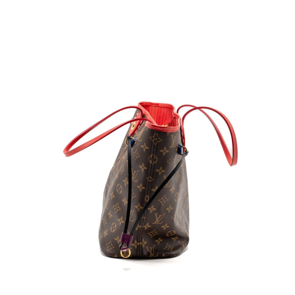 AAA Replica Louis Vuitton LV NEVERFULL MM TOTEM LIMITED EDITION MONOGRAM CANVAS MULITCOLOUR GHW