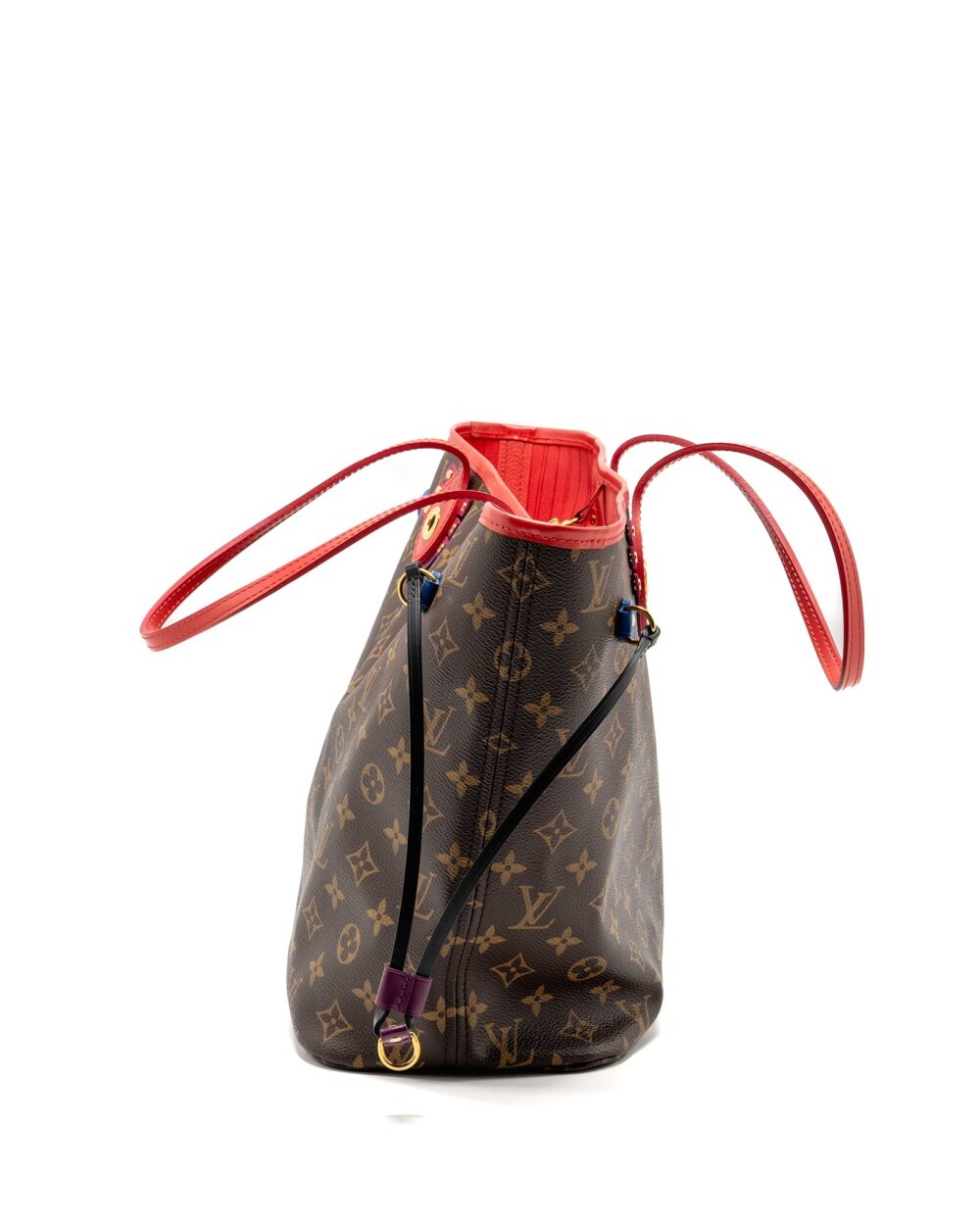 AAA Replica Louis Vuitton LV NEVERFULL MM TOTEM LIMITED EDITION MONOGRAM CANVAS MULITCOLOUR GHW