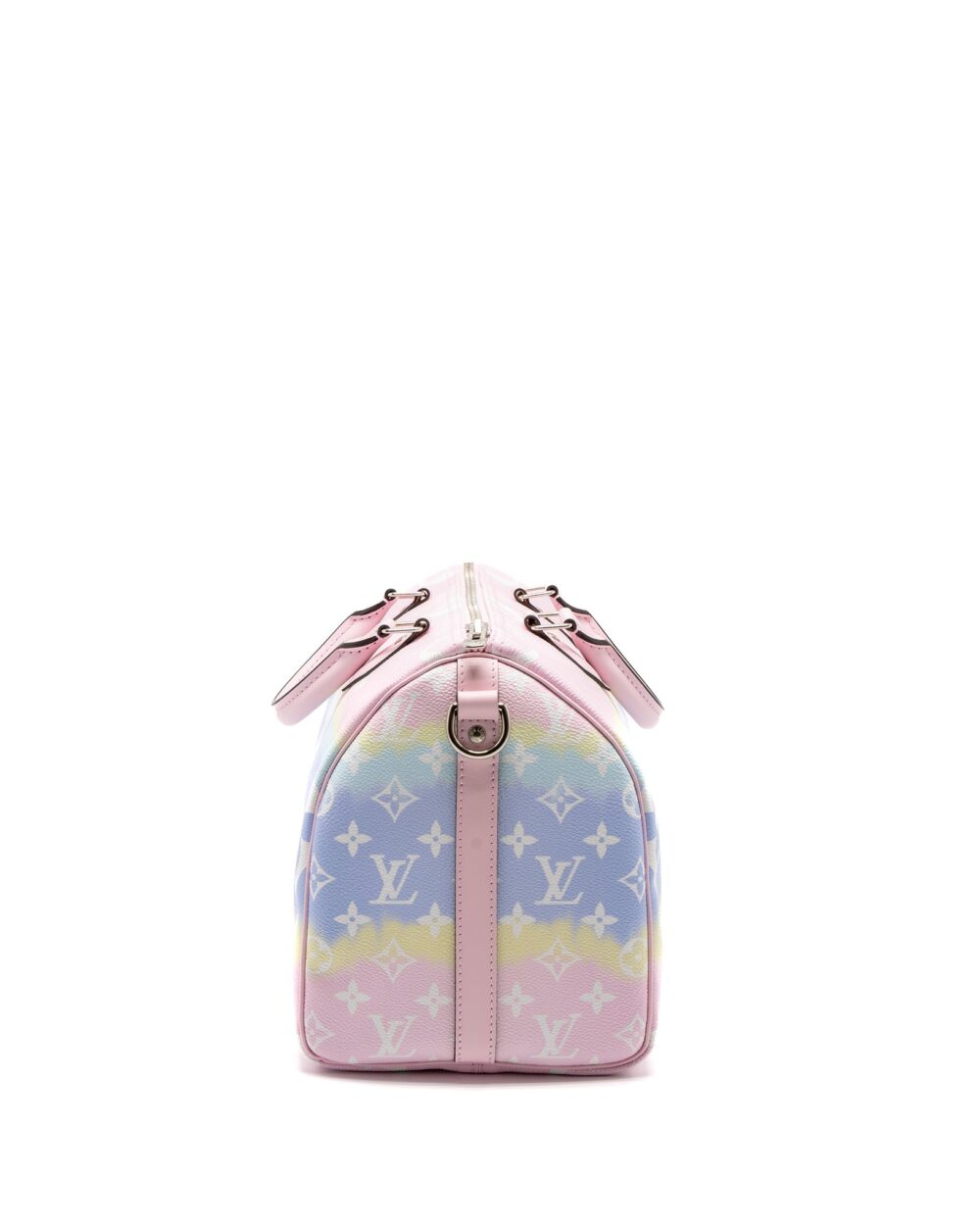 AAA Replica Louis Vuitton LV SPEEDY BANDOULIERE 30 MONOGRAM ESCAL GIANT CANVAS PASTEL PINK SHW