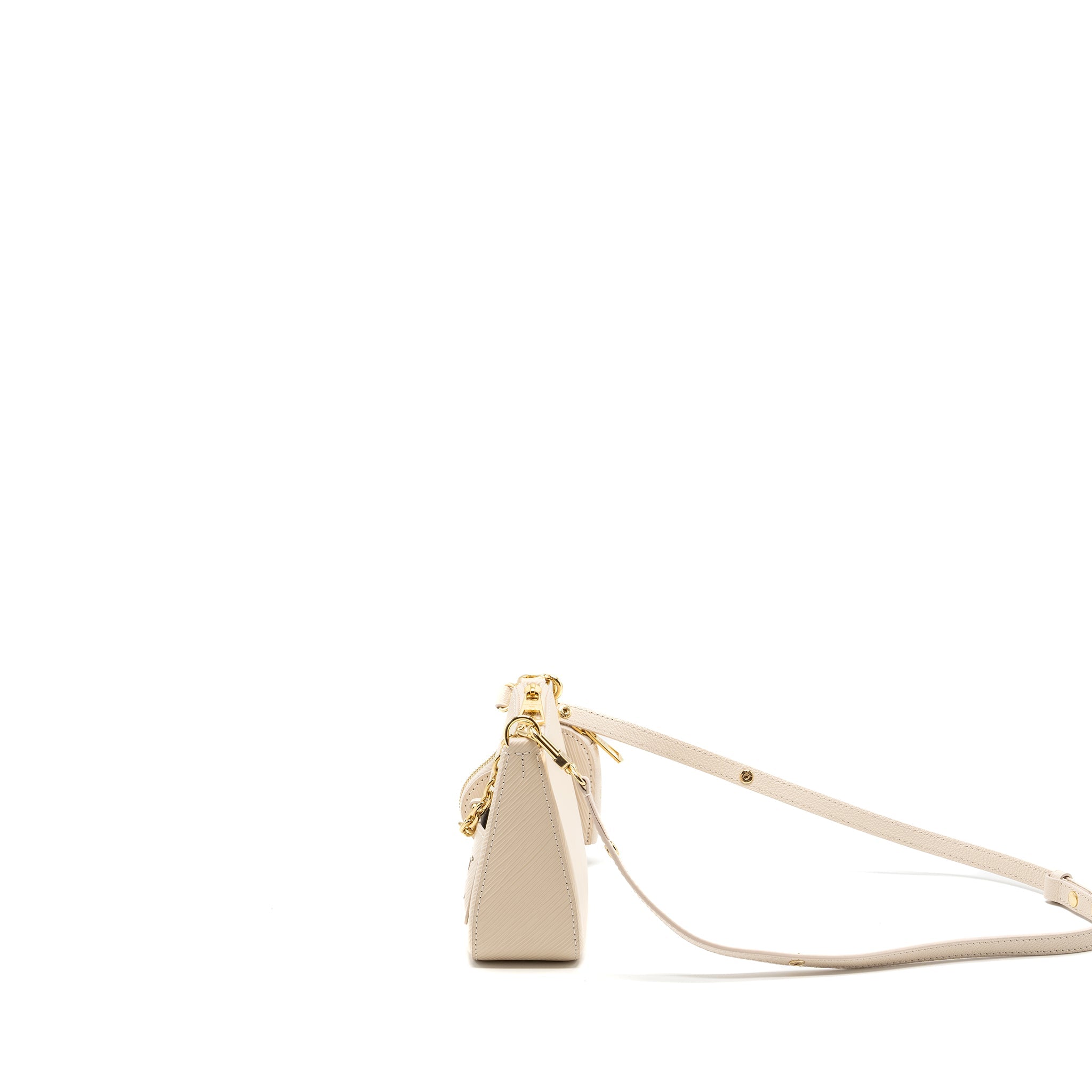 AAA Replica Louis Vuitton LV MARELLINI EPI LEATHER MILKY WAY GHW