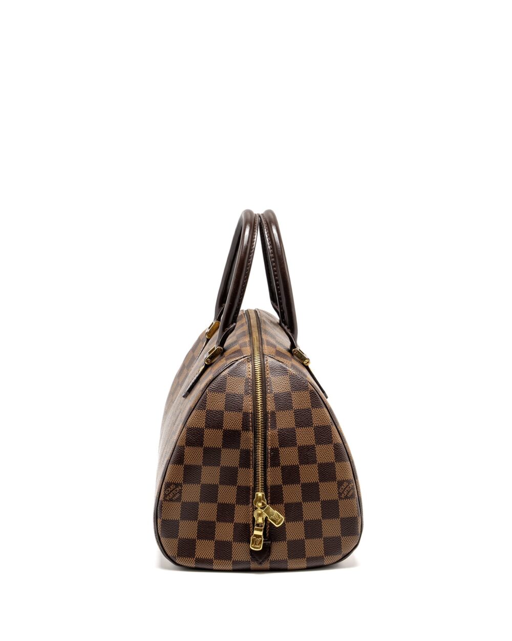 AAA Replica Louis Vuitton LV RIBERA MM TOTE DAMIER EBENE CANVAS GHW