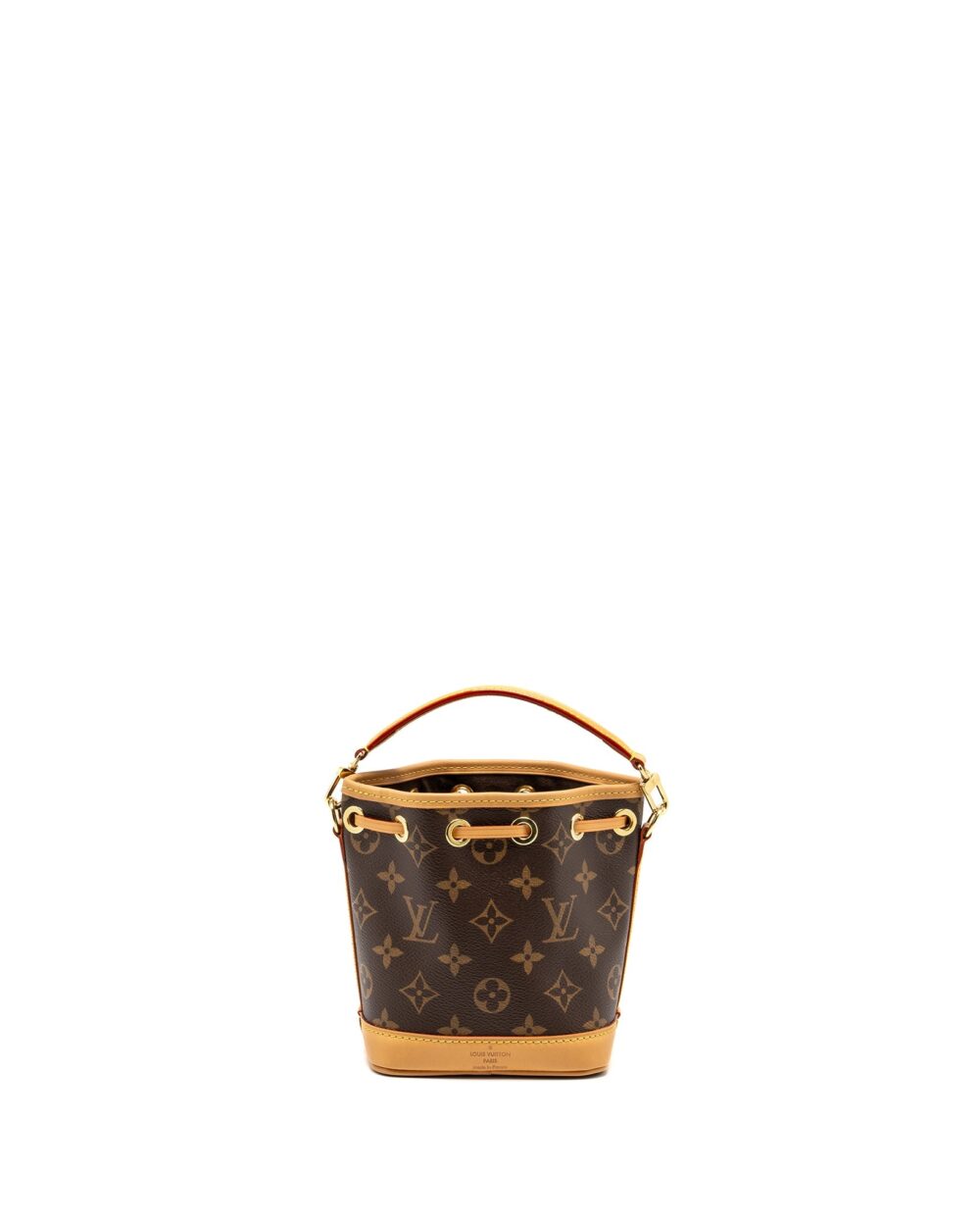 AAA Replica Louis Vuitton LV NANO NOE MONOGRAM CANVAS GHW