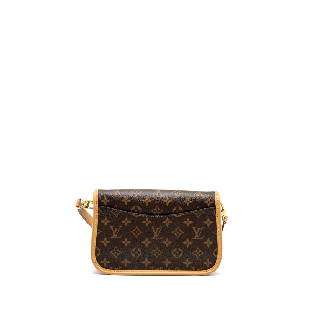 AAA Replica Louis Vuitton LV DIANE BAG WITH JACQUARD STRAP MONOGRAM CANVAS GHW