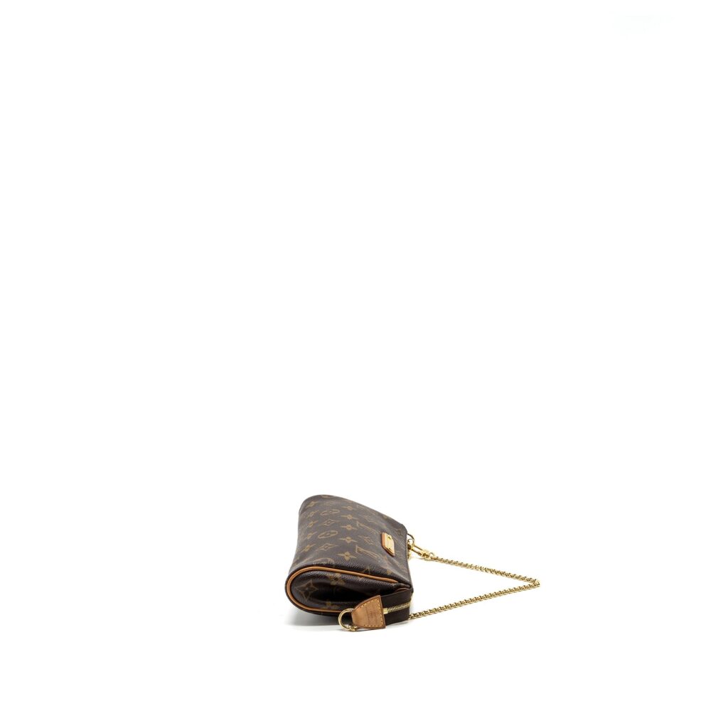 AAA Replica Louis Vuitton LV EVA POCHETTE MONOGRAM CANVAS GHW